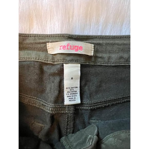 Olive Green Womens Jeans Size 8 - Picture 4 of 7